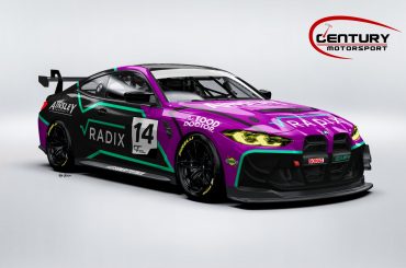 Century Motorsport have revealed their new look 'Harriot's Chariot' along with the four drivers who will contest the new BMW M4 GT4's inaugural British GT Campaign.