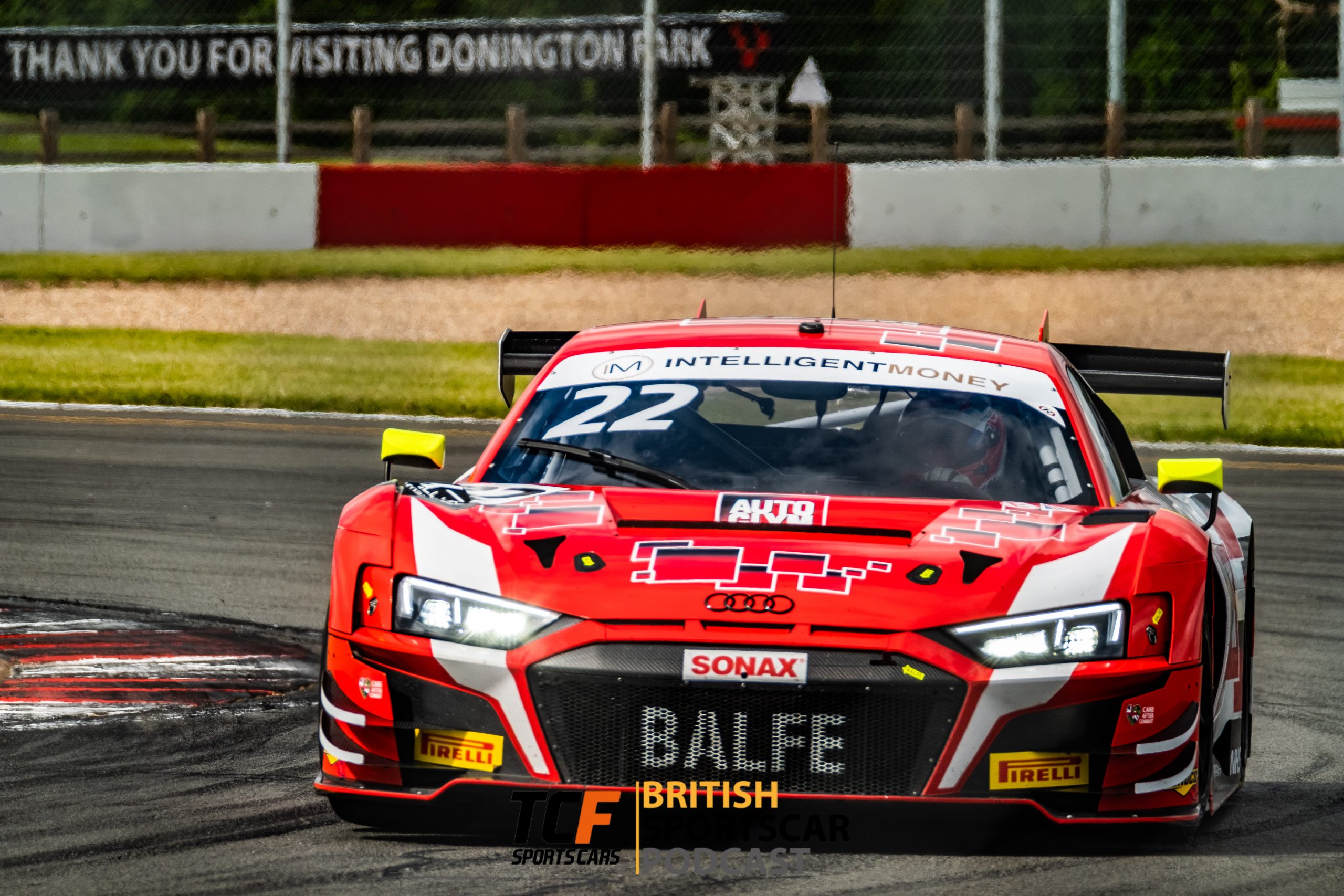 The Balfe Motorsport Audi R8 will not feature at Media Day but the 2023 hopefuls will.