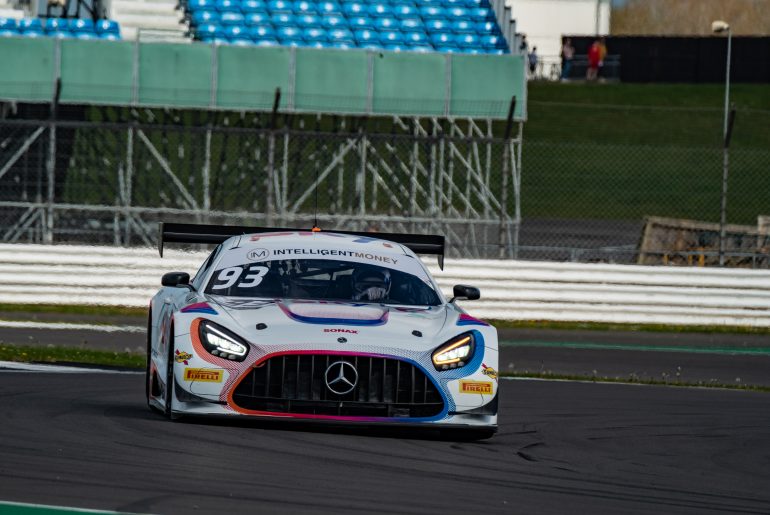 Sky Tempesta Racing's Mercedes run in the British GT Championship in 2022