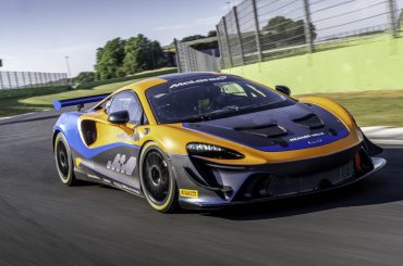 The new McLaren Artura GT4. Paddock Motorsport will run a single GT4 entry in 2023.