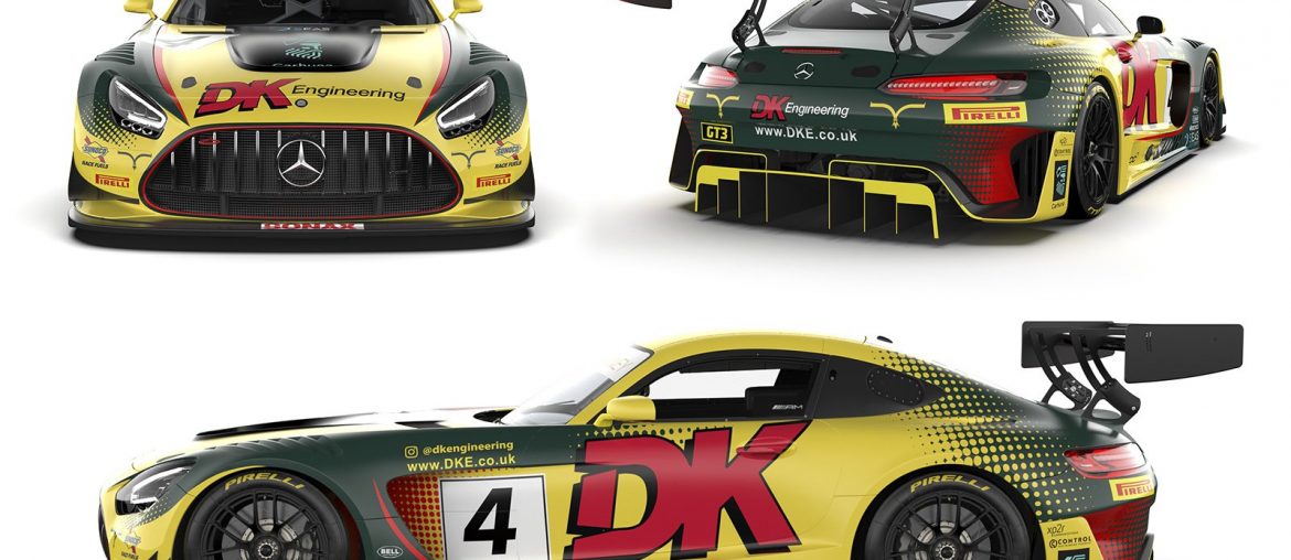 2 Seas Motorsport's DK Engineering backed Mercedes returns for 2023 with James Cottingham and Jonny Adam at the wheel.