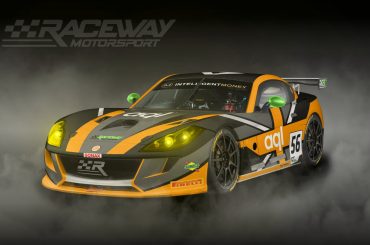 Raceway Motorsport's Ginetta G56 GT4 in which Stuart Middleton will make his series return.