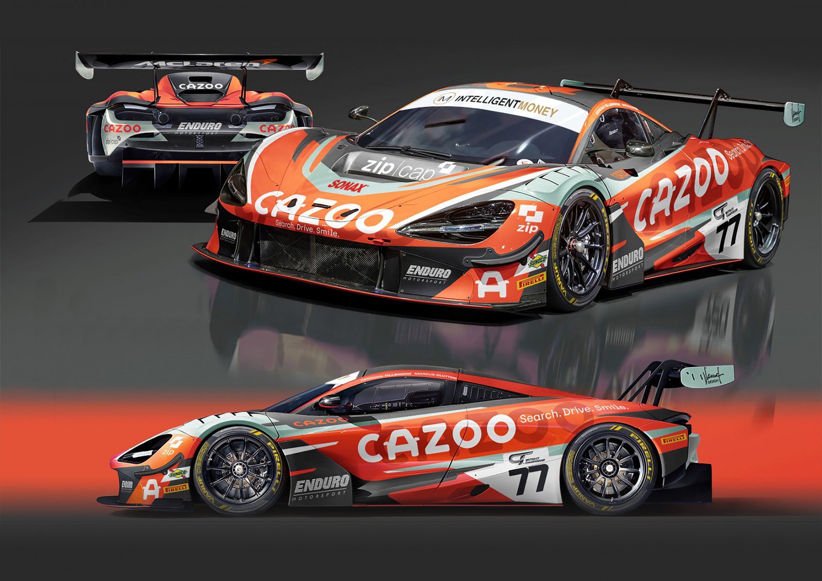 The Enduro Motorsport McLaren has been upgraded to Evo spec and given a new look ahead of the new season.