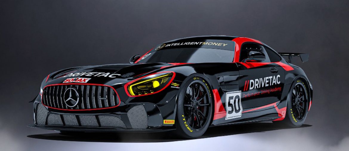 The Track Focused and Drivetac Mercedes-AMG which will contest the British GT Championship this year.