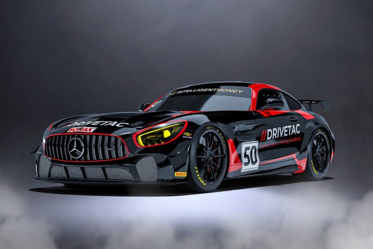 The Track Focused and Drivetac Mercedes-AMG which will contest the British GT Championship this year.
