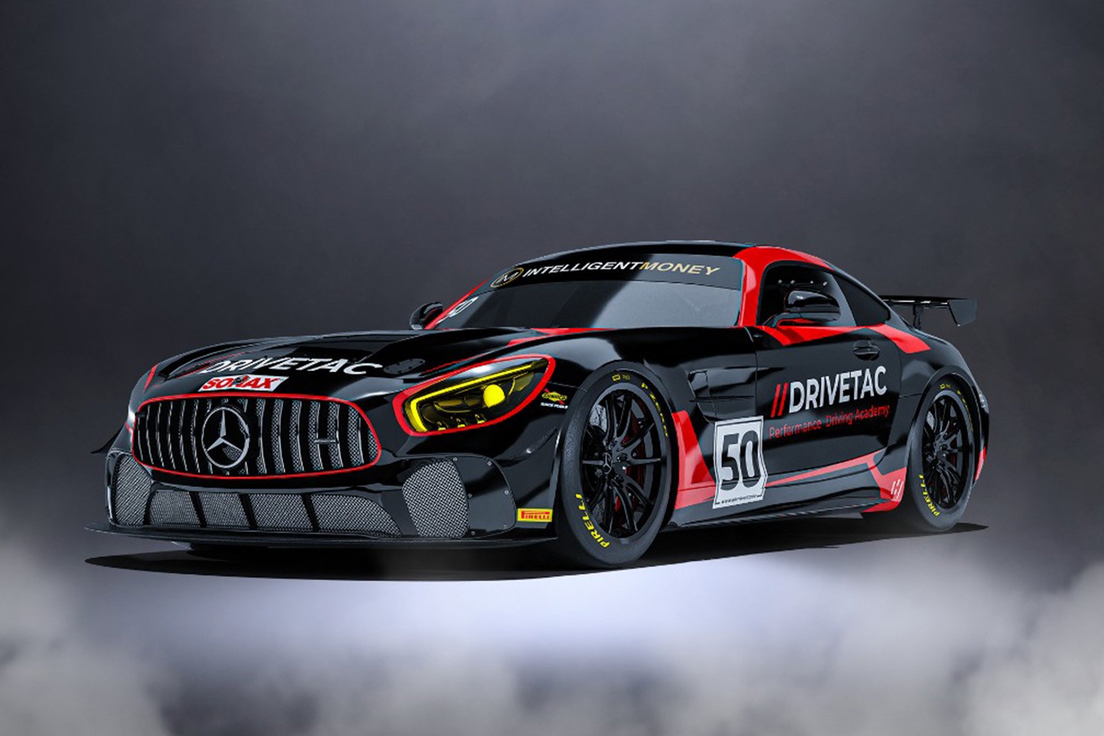The Track Focused and Drivetac Mercedes-AMG which will contest the British GT Championship this year.