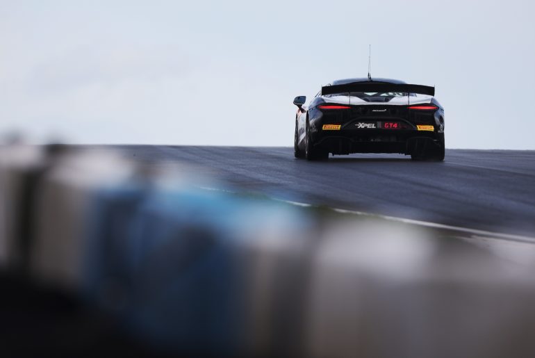 Optimum Motorsport's McLaren Artura GT4 at Donington Park