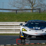 The McLaren 570S GT4 of Chris Wesemael (GBR) and Guss Bowers (GBR) run by HHC Motorsport at Nelson on the Snetterton 300 Circuit during Media Day ahead of the 2020 Intelligent Money British GT Championship season.