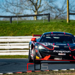 The Optimum Motorsport McLaren 570S GT4 of Brendon Iribe (USA) and Ollie Millroy (GBR) at Nelson on the Snetterton 300 Circuit during Media Day ahead of the 2020 Intelligent Money British GT Championship season.