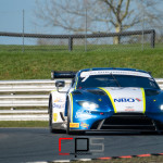 The Aston Martin V8 Vantage AMR GT3 of Ahmad Al Harthy (OMN) and defending champion Jonny Adam (GBR) from TF Sport at Nelson on the Snetterton 300 Circuit during Media Day ahead of the 2020 Intelligent Money British GT Championship season.