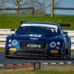 The Bentley Gen 2 Continental GT3 of Kelvin Fletcher (GBR) and Martin Plowman (GBR), both reigning GT4 Pro/Am champions, run by JRM Racing at Nelson on the Snetterton 300 Circuit during Media Day ahead of the 2020 Intelligent Money British GT Championship season.