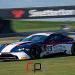 The Aston Martin V8 Vantage AMR GT3 of Andrew Howard (GBR) and Ross Gunn (GBR) run by Beechdean AMR at Nelson on the Snetterton 300 Circuit during Media Day ahead of the 2020 Intelligent Money British GT Championship season.