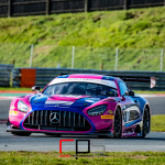 The Mercedes-AMG GT3 of Sam de Haan (GBR) and Patrick Kujala (FIN) run by RAM Racing at Nelson on the Snetterton 300 Circuit during Media Day ahead of the 2020 Intelligent Money British GT Championship season.