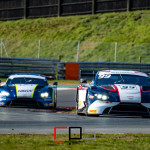 The Aston Martin V8 Vantage AMR GT3 of Andrew Howard (GBR) and Ross Gunn (GBR) run by Beechdean AMR at Nelson on the Snetterton 300 Circuit during Media Day ahead of the 2020 Intelligent Money British GT Championship season.