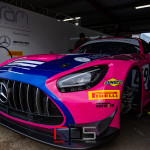 The Mercedes-AMG GT3 of Sam de Haan (GBR) and Patrick Kujala (FIN) run by RAM Racing at on the Snetterton 300 Circuit during Media Day ahead of the 2020 Intelligent Money British GT Championship season.