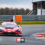 The McLaren 720S GT3 of Balfe Motorsport's Shaun Balfe (GBR) and Rob Bell (GBR) at Palmer on the Snetterton 300 Circuit during Media Day ahead of the 2020 Intelligent Money British GT Championship season.