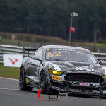 The Ford Mustang GT4 of Will Moore (GBR) and Matt Nicoll-Jones (GBR) run by Academy Motorsport on the Senna Straight on the Snetterton 300 Circuit during Media Day ahead of the 2020 Intelligent Money British GT Championship season.